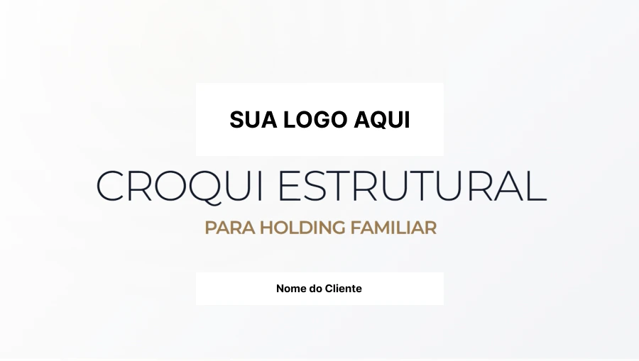 Geração automática de documentos PDF Excel e apresentação premium de Holding Familiar